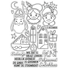 Vaessen Creative - Clear Stamps - Nikolaus