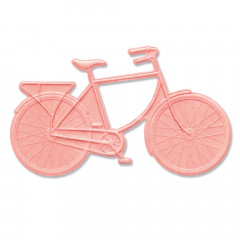 3D Impresslits Embossing Folder - Bicycle by Kath Breen