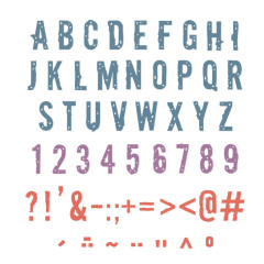 Thinlits Die by Seth Apter - Typography