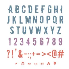 Thinlits Die by Seth Apter - Typography