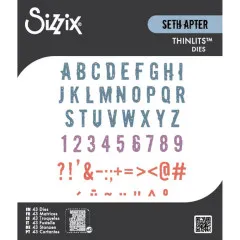 Thinlits Die by Seth Apter - Typography