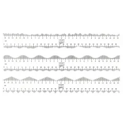 Vaessen Creative - Reißlineal 30cm