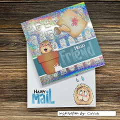 Vaessen Creative Stanzschablone - Garden