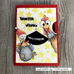 Vaessen Creative - Stanzschablone - Zahlen & Weihnachtsgrüße