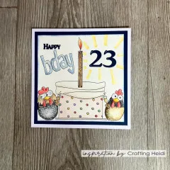 Vaessen Creative - Stanzschablone - Weihnachtskugeln & Tannenzweig