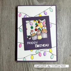 Vaessen Creative - Clear Stamps - Weihnachtshühner 2