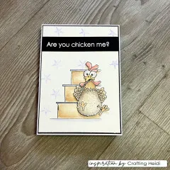Vaessen Creative - Clear Stamps - Weihnachtshühner 2