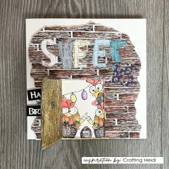 Vaessen Creative - Clear Stamps - Weihnachtshühner 2