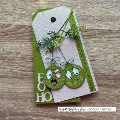 Vaessen Creative - Clear Stamps - Weihnachtskugeln