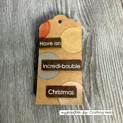 Vaessen Creative - Clear Stamps - Weihnachtskugeln