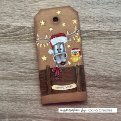 Vaessen Creative - Clear Stamps - Rentier