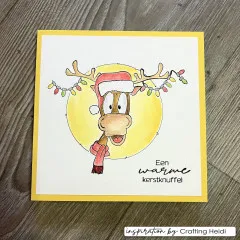 Vaessen Creative - Clear Stamps - Rentier