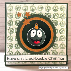 Vaessen Creative - Embossing Folder - Weihnachtskugeln