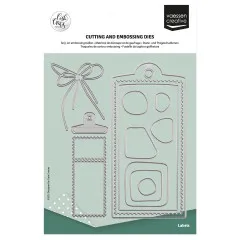 Vaessen Creative - Stanzschablone - Odey's Birthday Party - Label