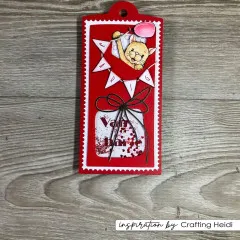 Vaessen Creative - Stanzschablone - Odey's Birthday Party - Label