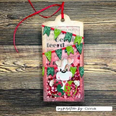 Vaessen Creative - Stanzschablone - Odey's Birthday Party - Label