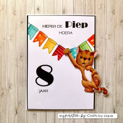 Vaessen Creative - Clear Stamps - Odey's Birthday Party - Englische Texte