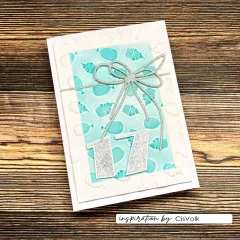 Vaessen Creative - Clear Stamps - Odey's Birthday Party - Zahlen & Satzzeichen