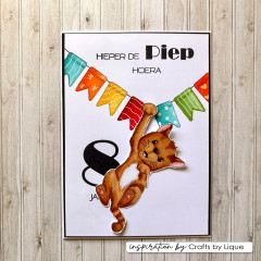 Vaessen Creative - Clear Stamps - Odey's Birthday Party 2