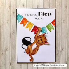 Vaessen Creative - Clear Stamps - Odey's Birthday Party 2