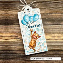 Vaessen Creative - Clear Stamps - Odey's Birthday Party 2