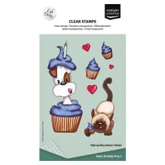 Vaessen Creative - Clear Stamps - Odey's Birthday Party