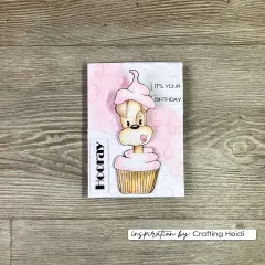 Vaessen Creative - Embossing Folder - Odey's Birthday Party - Party