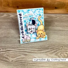 Vaessen Creative - Schablone - Odey's Birthday Party - Random Rounds