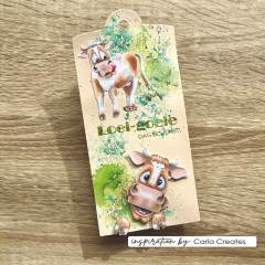 Vaessen Creative - Clear Stamps - Cow on the Farm by Carla Creates