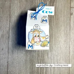Vaessen Creative - Clear Stamps - Cow on the Farm by Carla Creates