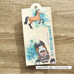 Vaessen Creative - Clear Stamps - Horse on the Farm by Carla Creates