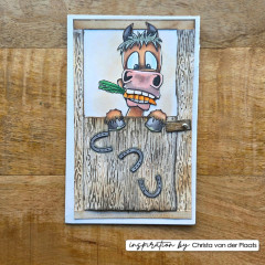 Vaessen Creative - Clear Stamps - Horse on the Farm by Carla Creates