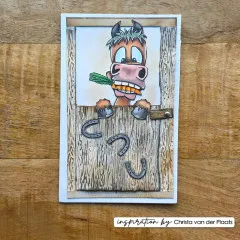 Vaessen Creative - Clear Stamps - Horse on the Farm by Carla Creates
