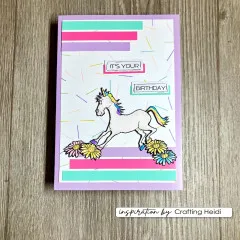Vaessen Creative - Clear Stamps - Horse on the Farm by Carla Creates