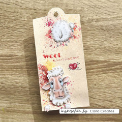 Vaessen Creative - Clear Stamps - Sheep on the Farm by Carla Creates