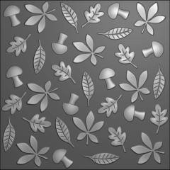 Vaessen Creative - Embossing Folder - Ghosts
