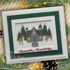 Craft Dies by Sue Wilson - Festive Winter Wonderland Plate