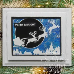 Craft Dies by Sue Wilson - Festive Moonlight Sleigh Cover Plate