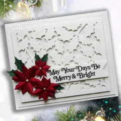 Craft Dies by Sue Wilson - Festive Holly Floating Frame