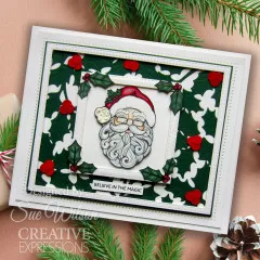 Craft Dies by Sue Wilson - Festive Holly Floating Frame