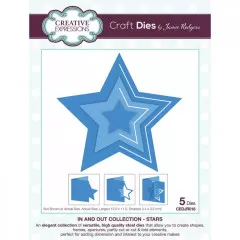 Craft Dies - In and Out Collection - Sterne Craft Dies - In and Out Collection - Sterne