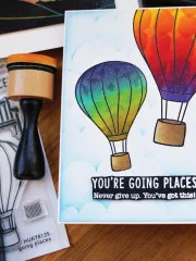 Simon Hurley create. Clear Stamps - Going Places