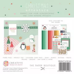 Christmas Adventure Decorative 8x8 Paper Pad