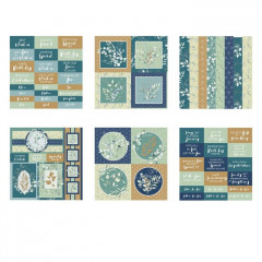 Enchanting Eucalyptus 8x8 Embellishment Pad