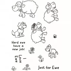 Creative Expressions- Clear Stamps - Just For Ewe