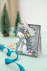 Vintage Snowman 12x12 Paper Pad