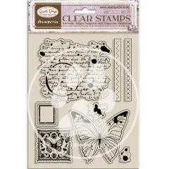 Stamperia Clear Stamps - Quiet Days - Butterfly