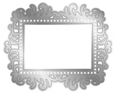 Metal Die - Winter White Fancy Frame