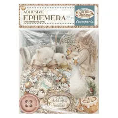 Stamperia Ephemera - White Christmas by Cristina Radovan