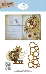 Metal Cutting Die - Beautifully Worn - All Around Circles